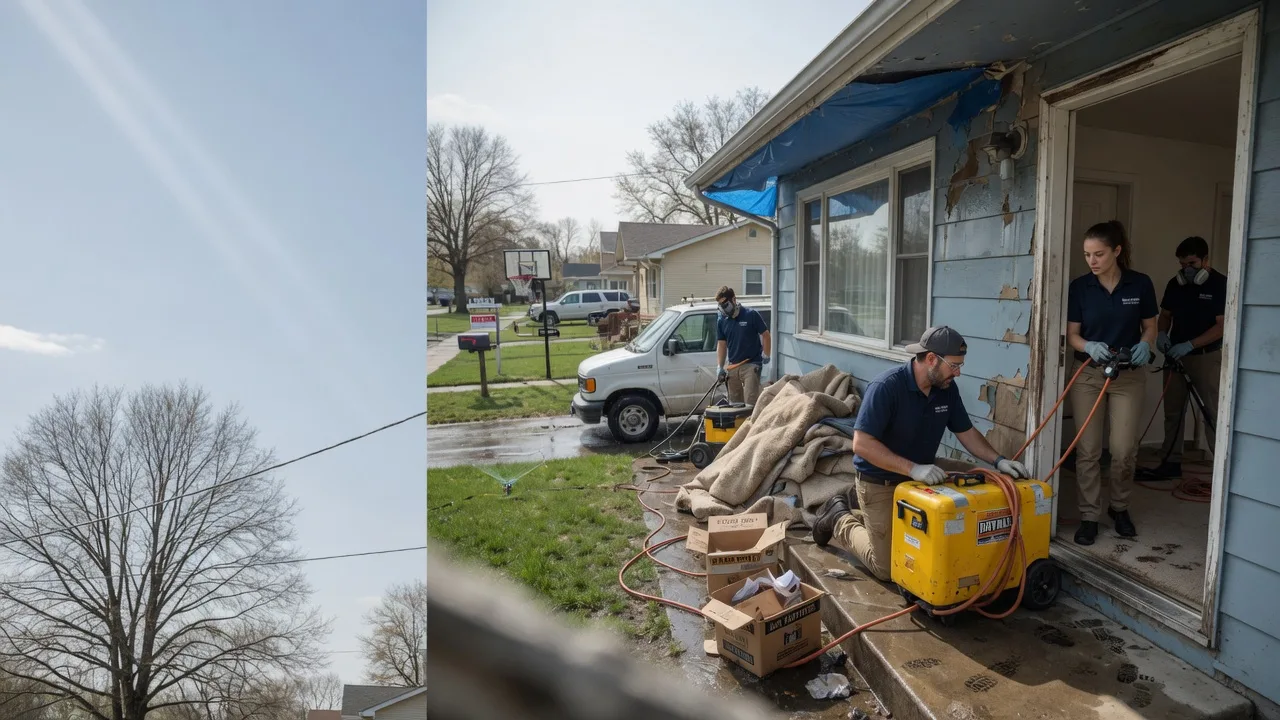 Basement Flood Cleanup in New Haven, IN near me